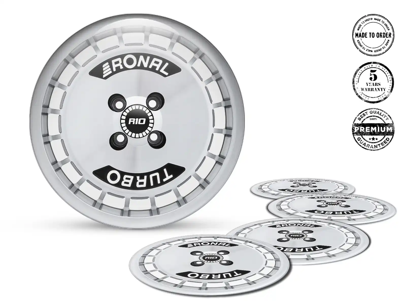 Ronal Aufkleber auf Felgen Individuelle Epoxy-Ausgabe